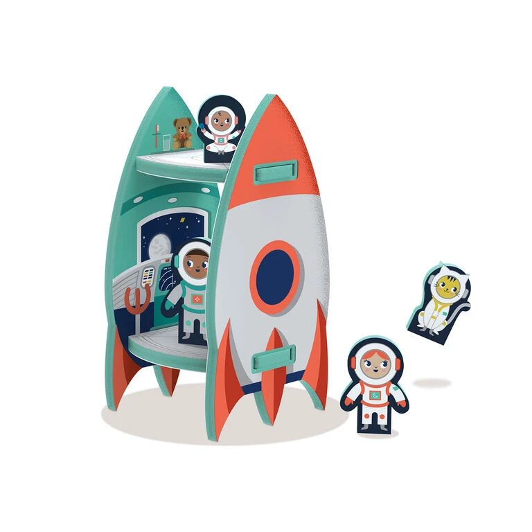 Storytime Toys 3D Space Ship Play Puzzle - Image 2
