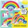 Storytime Toys 3D Unicorn Rainbow House Play Puzzle