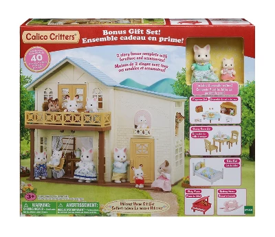 Calico Critters Hillcrest Home Gift Set, Dollhouse Playset With Figures, Furniture And Accessories - Image 4