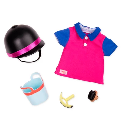 Our Generation Rashida With Book & Outfit 18" Posable Horseback Riding Doll - Image 2