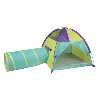 Pacific Play Tents Kids Neon Hide-Me Tent & Tunnel Combo - Image 10
