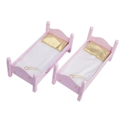 Olivia's Little World - Twinkle Stars Princess 18" Doll Double Bunk Bed - Image 4