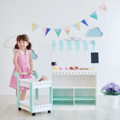 Teamson Kids My Dream Bakery Shop Dessert Stand White / Mint TD-13003A