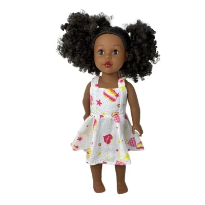 Doll Clothes Superstore Matching Girls And Doll Clothes Glittering Hearts Size 7 - Image 3