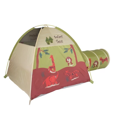 Pacific Play Tents Kids Jungle Safari Play Tent And Tunnel Set Combo 4' X 4' - Image 13