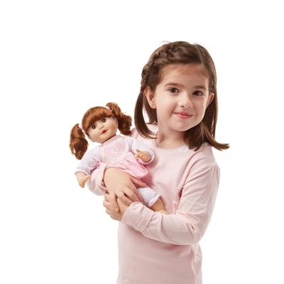 Melissa & Doug Standard Mine To Love Brianna 12" Soft Body Baby Doll - Image 3