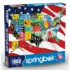 Springbok State Plates Puzzle 1000pc