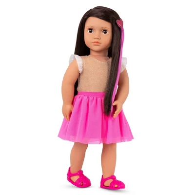Our Generation Fashion Starter Kit In Gift Box Amora With Mix & Match Outfits & Accessories 18" Fashion Doll - Image 4