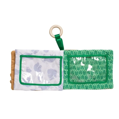 Manhattan Toy Camp Acorn Soft Photo Book Baby Toy - Image 2