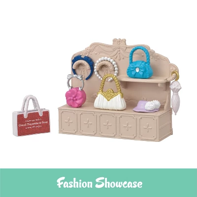 Calico Critters Town Series Grand Department Store Gift Set, Fashion Dollhouse Playset With Figure, Shops And Accessories - Image 2
