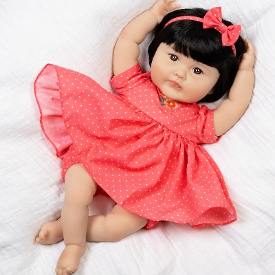 Paradise Galleries Reborn Baby Doll Kayo Hana 20 Inch Toddler - Black Hair/Brown Eyes - Image 3