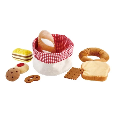 Hape Toddler Felt Fruit & Bread Baskets - Set Of 2 - Image 3