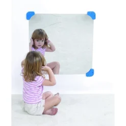 Children's Factory Square Mirror, 24"
