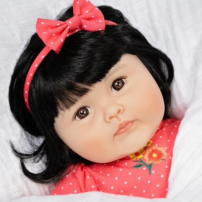Paradise Galleries Reborn Baby Doll Kayo Hana 20 Inch Toddler - Black Hair/Brown Eyes - Image 2