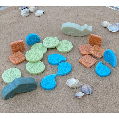 Yellow Door Scenery Stones โ Ocean Play, Set Of 18 - Image 3