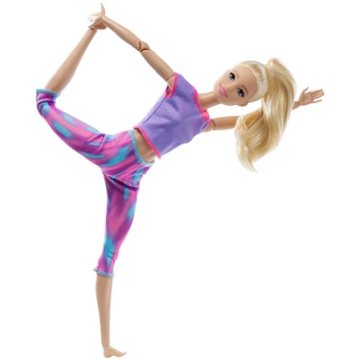 ​Barbie Made To Move Doll - Pink Dye Pants - Image 4