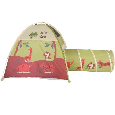 Pacific Play Tents Kids Jungle Safari Play Tent And Tunnel Set Combo 4' X 4' - Image 12
