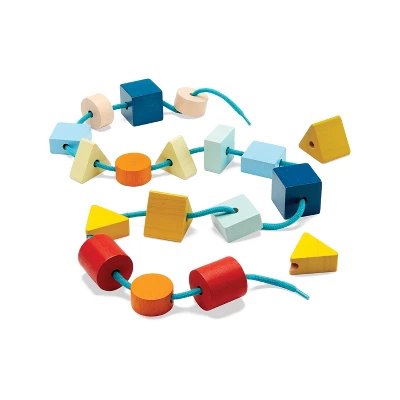 Plantoys| Geo Lacing Beads - Unit Plus