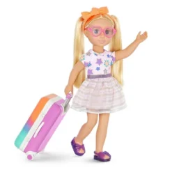 Glitter Girls Suitcase & Travel Outfit For 14" Dolls