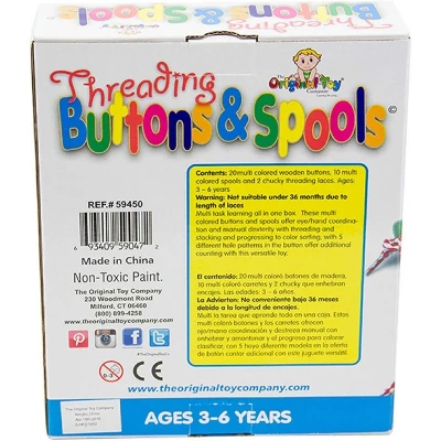 The Original Toy Company Threading Buttons & Spools - Image 2