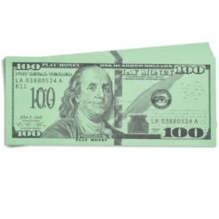 Learning Advantage One Hundred Dollar Play Bills, Set Of 50