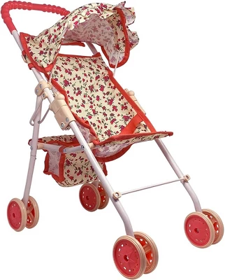 The New York Doll Collection Baby Doll Stroller - My First Toy Stroller For Kids - Image 10