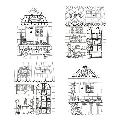 Bankers Box At Play Treats N' Eats Cardboard Playhouse - Fellowes - Image 3