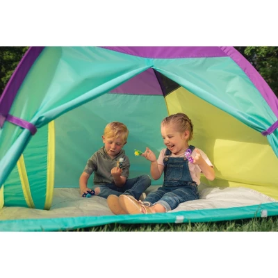 Pacific Play Tents Kids Neon Hide-Me Tent & Tunnel Combo - Image 5