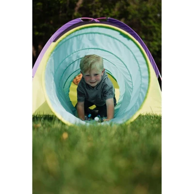Pacific Play Tents Kids Neon Hide-Me Tent & Tunnel Combo - Image 8