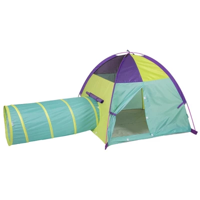 Pacific Play Tents Kids Neon Hide-Me Tent & Tunnel Combo - Image 9