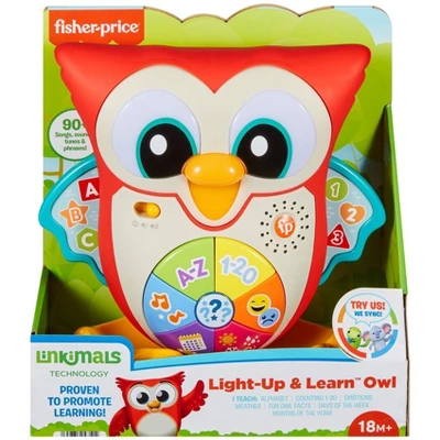 Fisher Price Fisher-Price Linkimals Light Up & Learn Owl Interactive Musical Learning Toy - Image 5