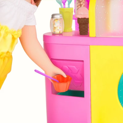 Glitter Girls Ice Cream Shop Accessory Playset For 14" Dolls - Image 3