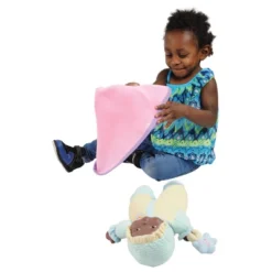 Kaplan Early Learning Soft And Cozy Doll Blankets - Set Of 4
