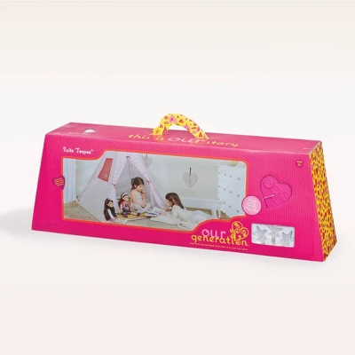 Our Generation Pink Suite Camping Play Tent For Dolls & Kids - Image 4
