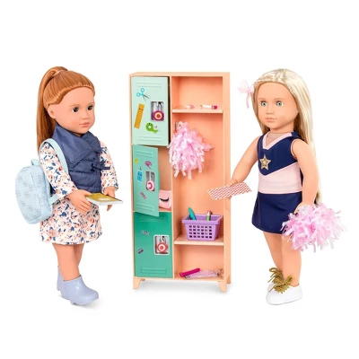 Our Generation Classroom Cool School Locker Accessory Set For 18" Dolls - Image 2
