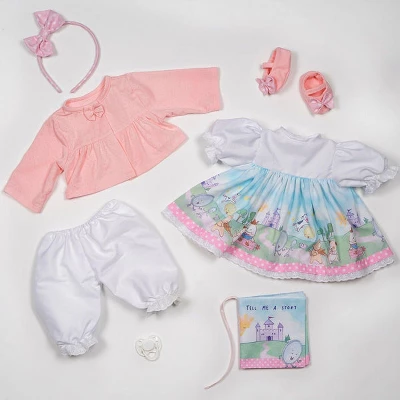 Paradise Galleries Reborn Toddler Girl Doll Story Time, 21 Inch With Light Blonde Hair And Blue Eyes, Made In SoftTouch Vinyl - Image 4