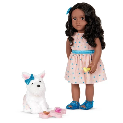 Our Generation Celeah & Confetti 18" Matching Doll & Pet Set - Image 2