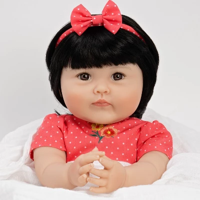 Paradise Galleries Reborn Baby Doll Kayo Hana 20 Inch Toddler - Black Hair/Brown Eyes - Image 7