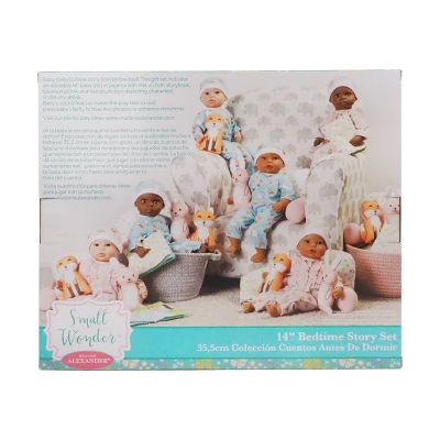 Madame Alexander Small Wonder 14" Bed Time Story Boy Set - Blue Eyes - Image 6