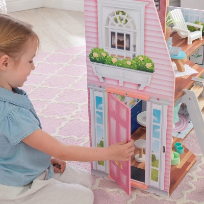 Kidkraft Matilda Wooden Dollhouse With 23 Accessories - Image 3