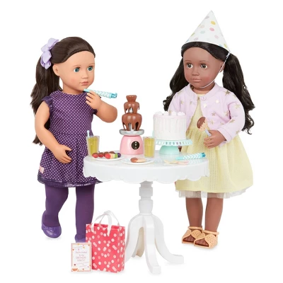 Our Generation Party Time Birthday Sweets Table Accessory Set For 18" Dolls - Image 3