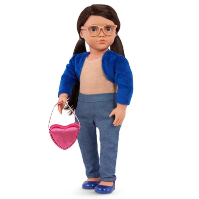 Our Generation Fashion Starter Kit In Gift Box Amora With Mix & Match Outfits & Accessories 18" Fashion Doll - Image 6