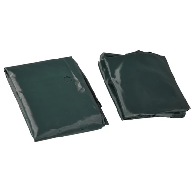 Outsunny Kids Outdoor Sandbox With Cover, Children Backyard Play Station, Garden Bed W/ Corner Seat, Aged 3-12 Years Old, For Lawn, Garden And Beach - Image 4