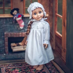 The Queen's Treasures Little House On The Prairie 18" Doll Sleepwear Outfit