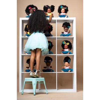 Orijin Bees Fro Zizzy 12" Baby Bee Doll - Black Hair With Brown Eyes - Image 3