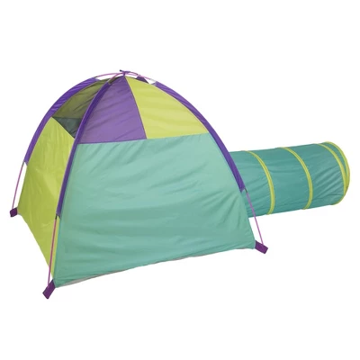 Pacific Play Tents Kids Neon Hide-Me Tent & Tunnel Combo - Image 12