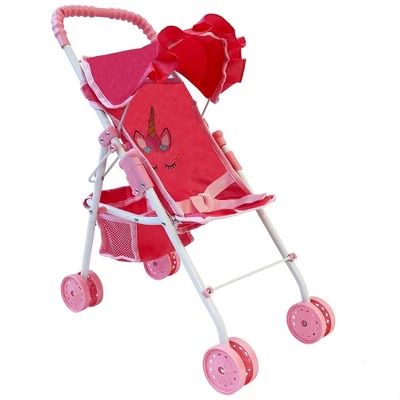 The New York Doll Collection Baby Doll Stroller - My First Toy Stroller For Kids - Image 11