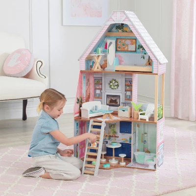 Kidkraft Matilda Wooden Dollhouse With 23 Accessories