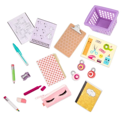 Our Generation Classroom Cool School Locker Accessory Set For 18" Dolls - Image 5