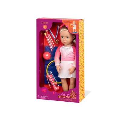Our Generation Posable 18" Rhythmic Gymnastics Doll - Diane - Image 4